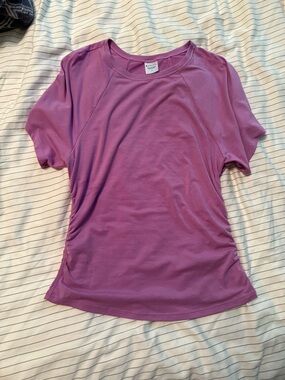 Athleta Lavender Short-Sleeve Performance Tee